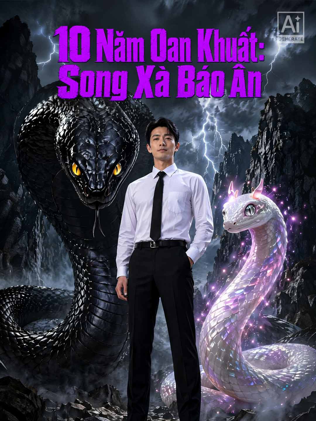 Poster phim ngắn 10 Năm Oan Khuất: Song Xà Báo Ân