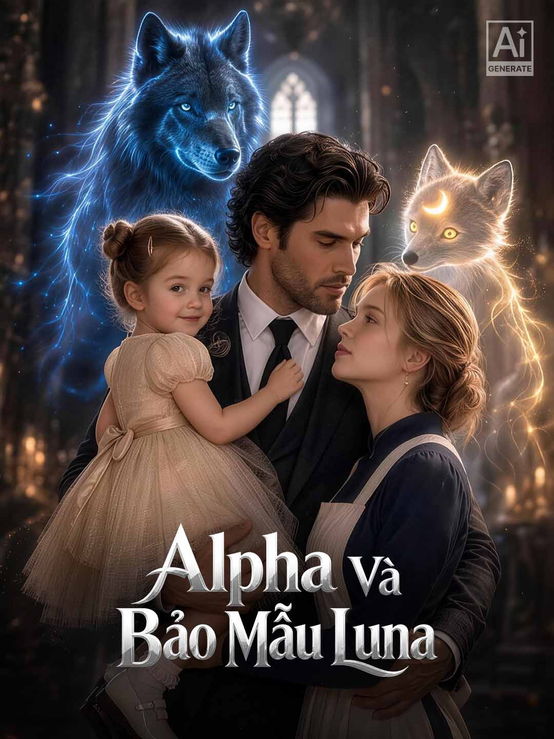 Poster phim ngắn Alpha Và Bảo Mẫu Luna