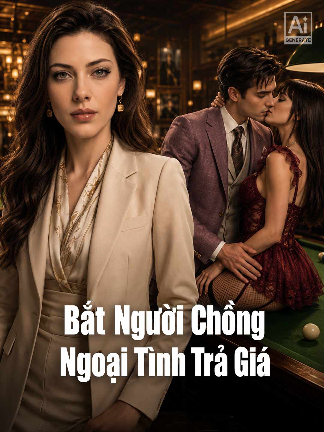 Poster phim ngắn Bắt Người Chồng Ngoại Tình Trả Giá