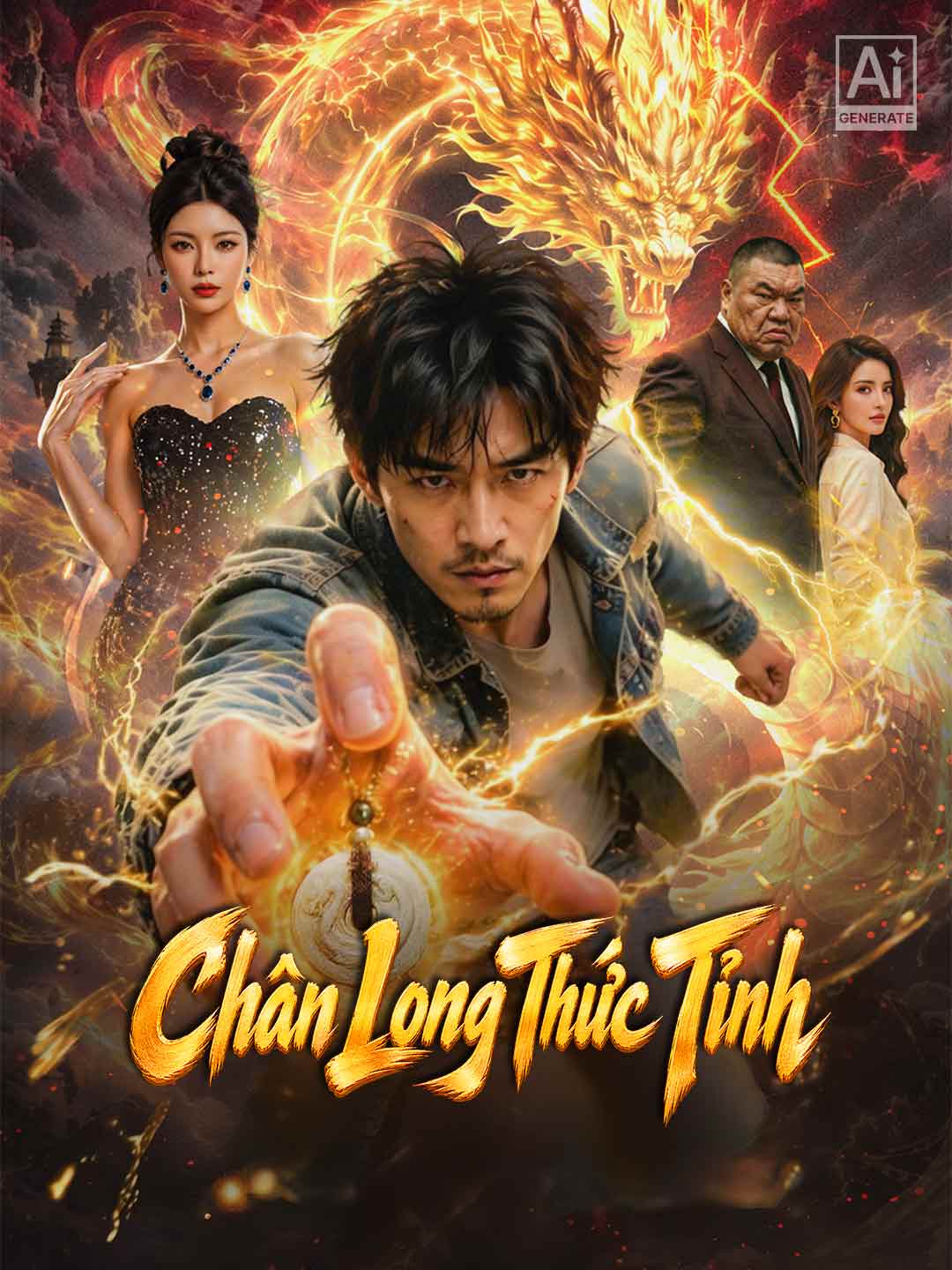 Poster phim ngắn Chân Long Thức Tỉnh