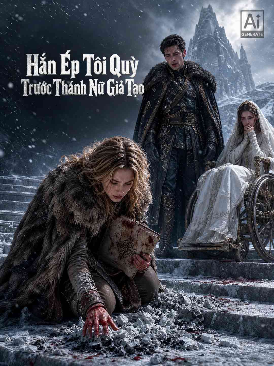 Poster phim ngắn Hắn Ép Tôi Quỳ Trước Thánh Nữ Giả Tạo