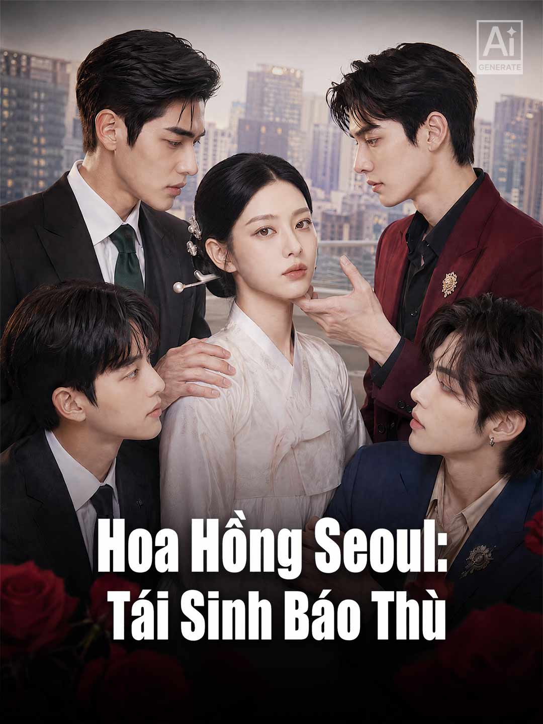 Poster phim ngắn Hoa Hồng Seoul: Tái Sinh Báo Thù