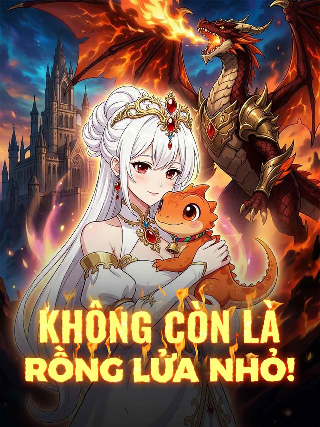 Poster phim ngắn Không Còn Là Rồng Lửa Nhỏ!
