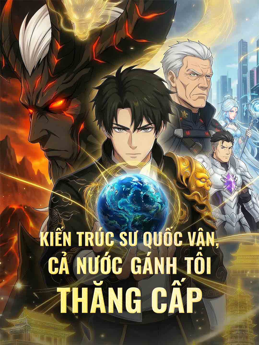 Poster phim ngắn Kiến Trúc Sư Quốc Vận, Cả Nước Gánh Tôi Thăng Cấp