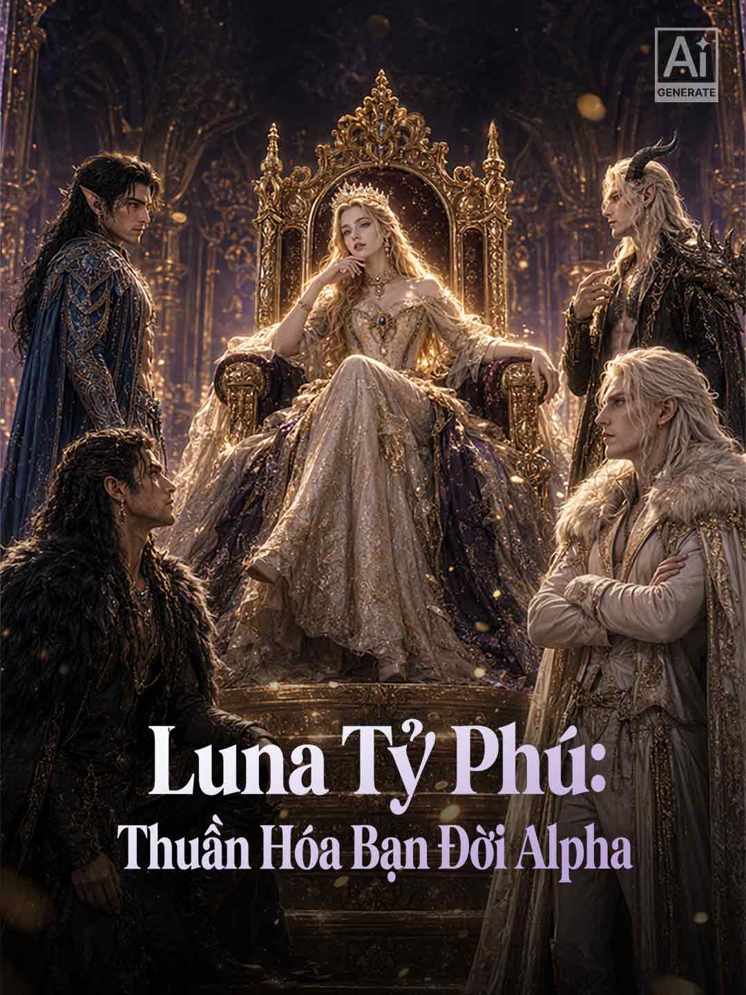 Poster phim ngắn Luna Tỷ Phú: Thuần Hóa Bạn Đời Alpha