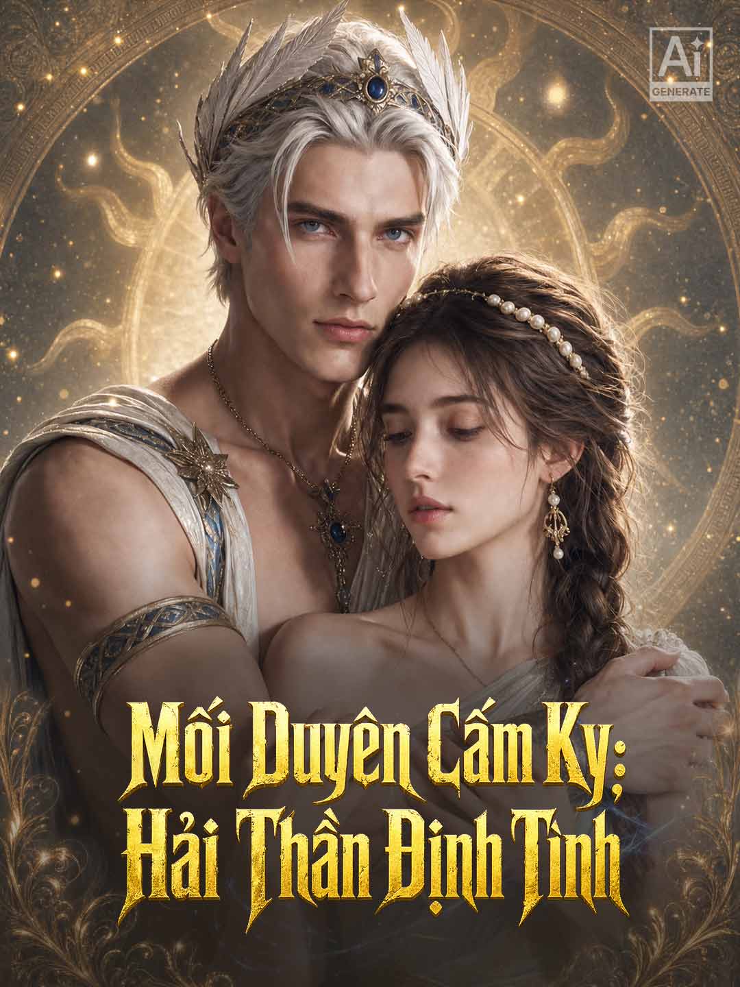 Poster phim ngắn Mối Duyên Cấm Kỵ: Hải Thần Định Tình