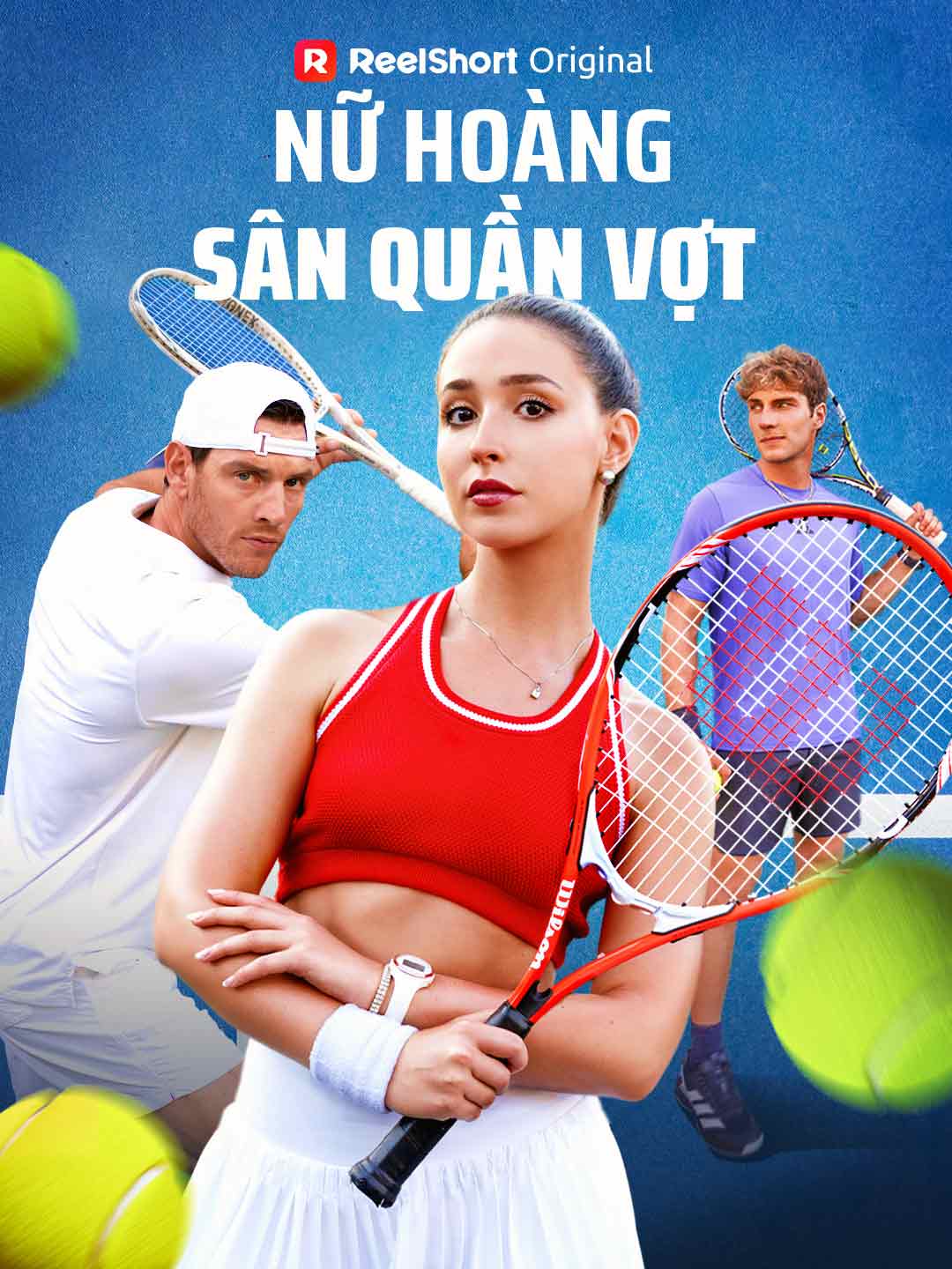 Poster phim ngắn Nữ Hoàng Sân Quần Vợt