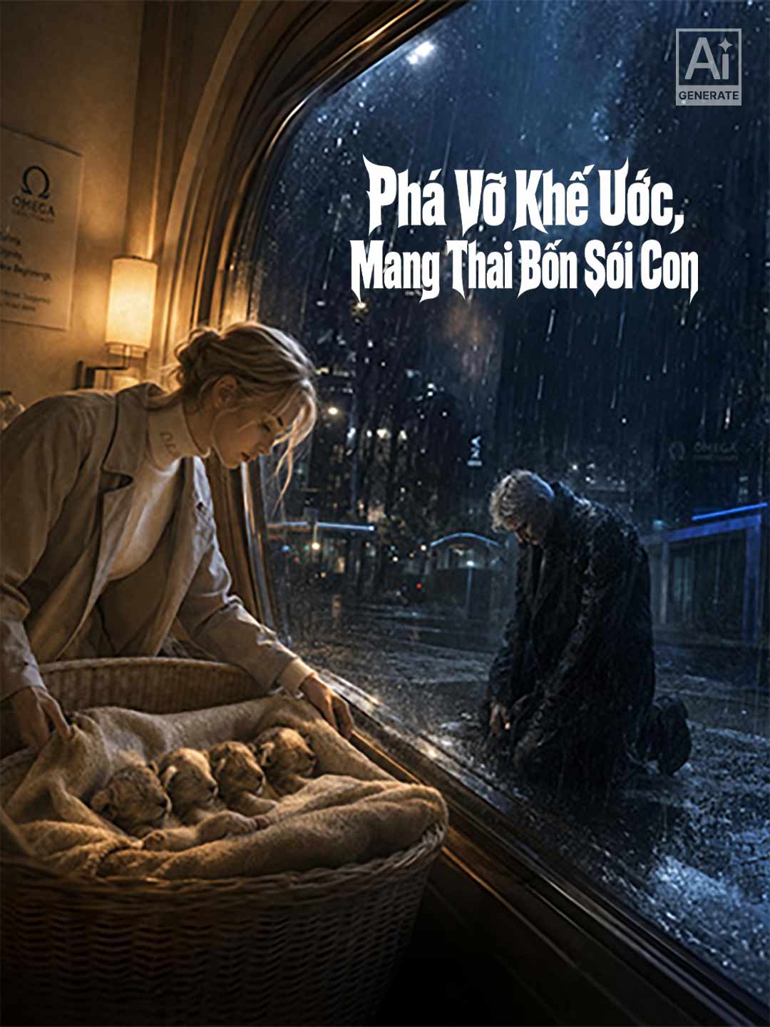 Poster phim ngắn Phá Vỡ Khế Ước, Mang Thai Bốn Sói Con