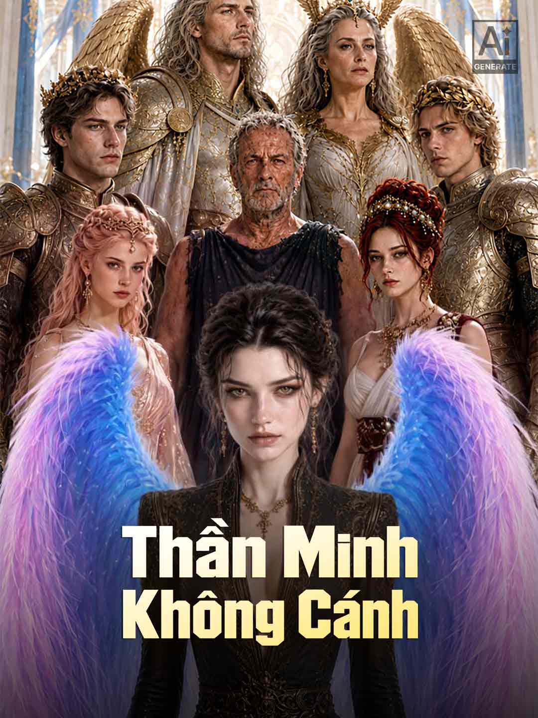 Poster phim ngắn Thần Minh Không Cánh