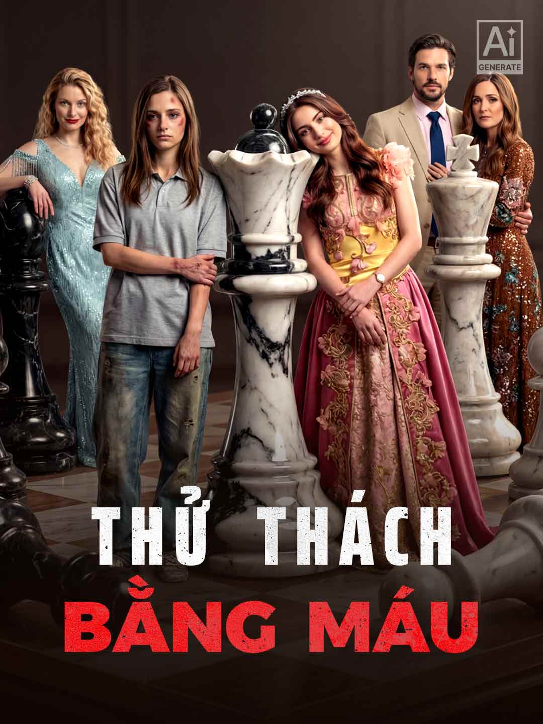 Poster phim ngắn Thử thách bằng máu