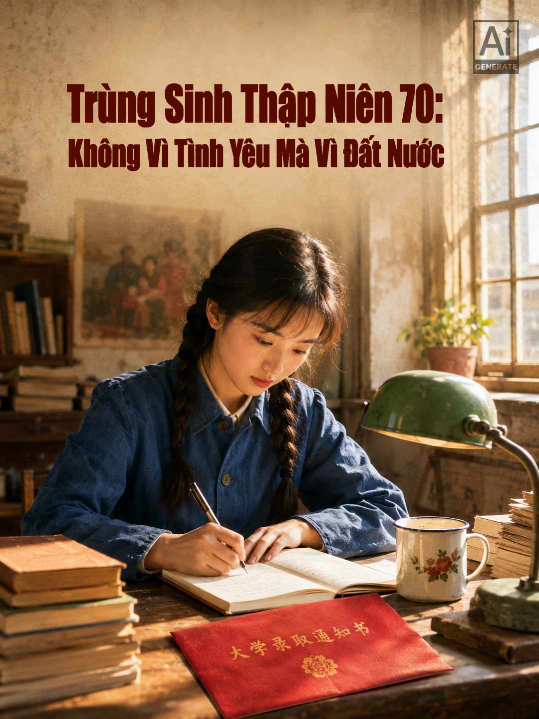 Poster phim ngắn Trùng Sinh Thập Niên 70: Không Vì Tình Yêu Mà Vì Đất Nước