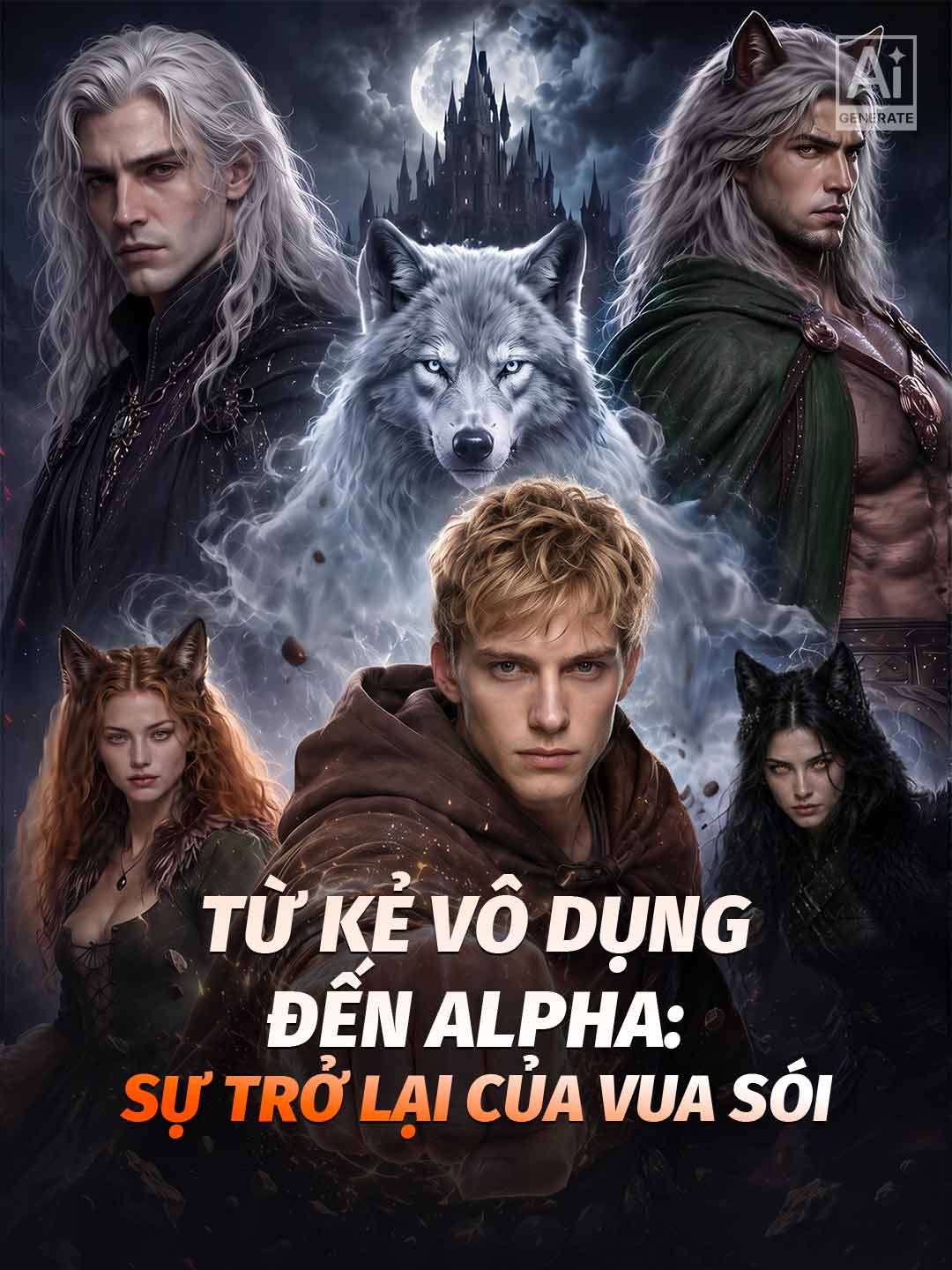Poster phim ngắn Từ Kẻ Vô Dụng Đến Alpha: Sự Trở Lại Của Vua Sói