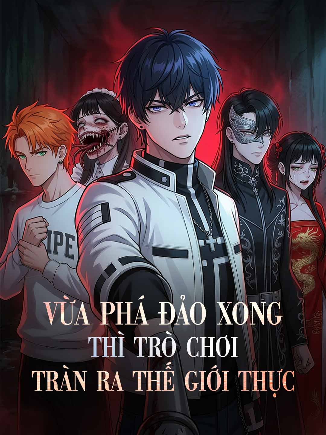 Poster phim ngắn Vừa Phá Đảo Xong Thì Trò Chơi Tràn Ra Thế Giới Thực
